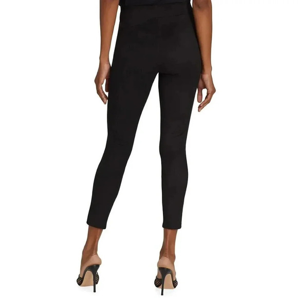 L'AGENCE Nini Skinny Faux Suede Pants - Picture 3 of 6